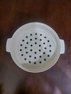 Beige Plastic Steamer