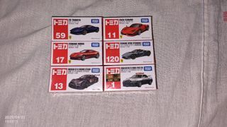 Tomica 200 each or 1,000 takeall
