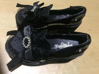 Transfer Student Jirai Kei Loafers Goth