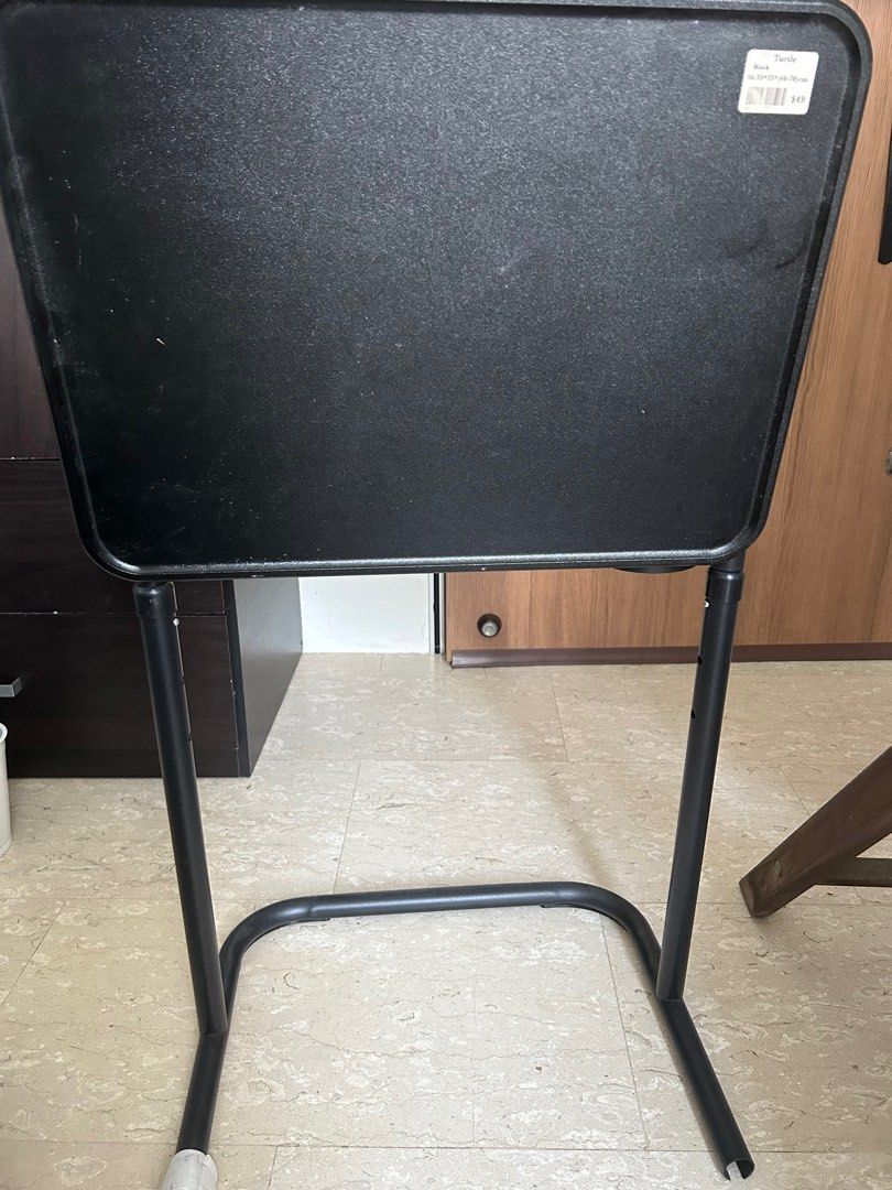 Turtle- Foldable table (Category: Tables & Sets) located in Singapore. Submitted by realenacah03049 (Listing ID 1364822778, Image 1). Description: In good condition. Size: 60-70cm Can pick up in The Eden Condo.