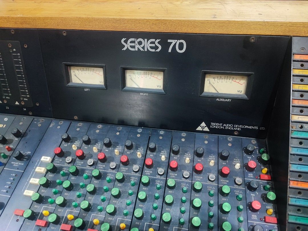 Trident Instrument Vintage Rare Trident Series 70 / Trimix Analog Mixer / Mixing Console ...