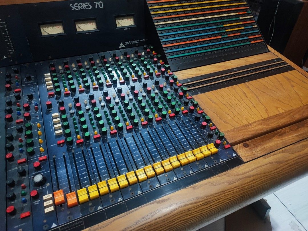 Trident Instrument Vintage Rare Trident Series 70 / Trimix Analog Mixer / Mixing Console ...