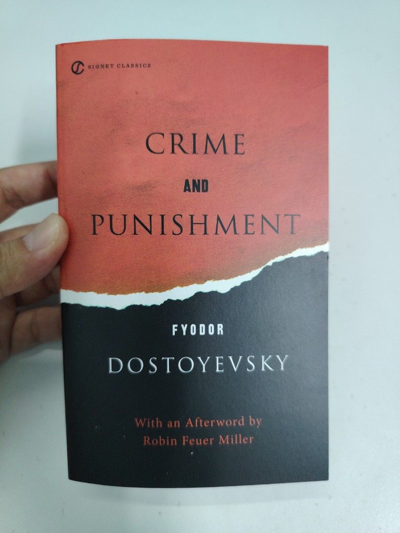 [100% Original] Crime and Punishment by Fyodor Dostoevsky (Signet ...