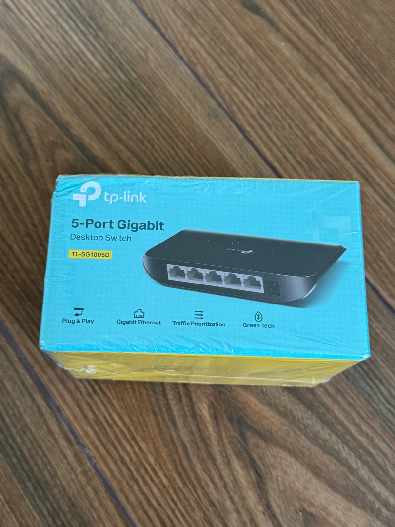 5-Port Gigabit Desktop Switch, Computers & Tech, Parts & Accessories ...