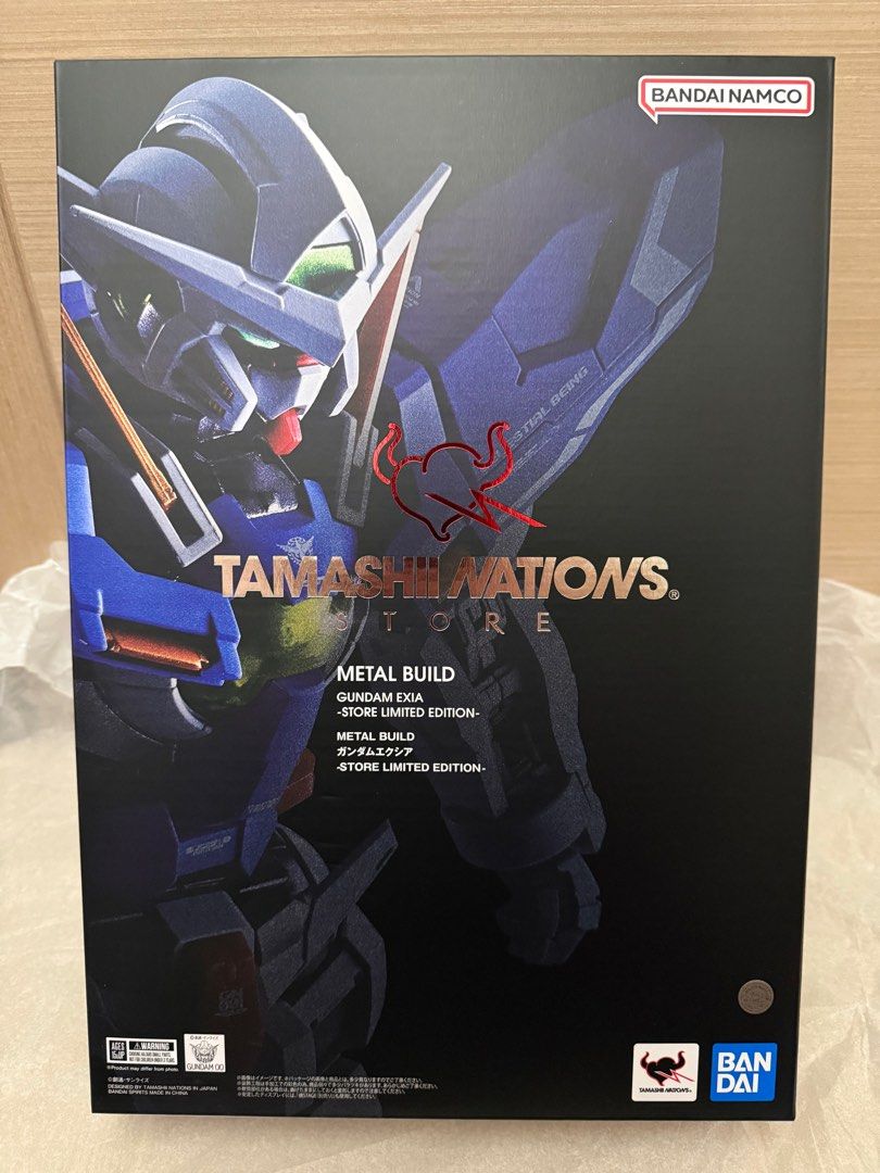 L BUILD GUNDAM EXIA ストア限定版 METAL BUILD ガンダムエクシア -STORE LIMITED EDITION-」販売