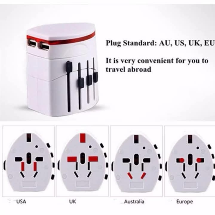 All in One Universal International Plug Adapter JEL--codeJT (Category: Chargers & Cables) located in Manila. Submitted by iliasjen (Listing ID 1365046725, Image 2). Description: All in One Universal International Plug Adapter JEL.