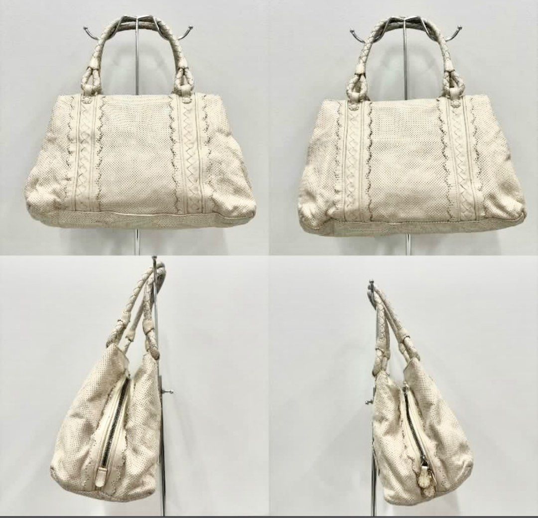 Authentic Bottega Veneta Handbag (Category: Luxury Bags & Wallets) located in Manila. Submitted by bottegalover (Listing ID 1365072385, Image 2). Description: Authentic Bottega Veneta Can be a handbag / shoulder bag Size (HxWxD):23cm x 37cm x 18cm / 9.05’’ x 14.56’’ x 7.08’’ Last photo is a price reference only from other preloved stores. Slightly negotiable. No lowballing please. Shipping: Via Lalamove or Grab Mode of Payment: Bank Transfer or G
