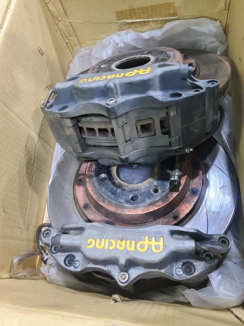 ORIGINAL AP RACING 4POT BBK FOR VW MK5 MK6 JETTA & GOLF, Car ...