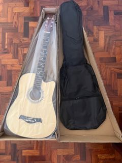 Brand new guitar with case