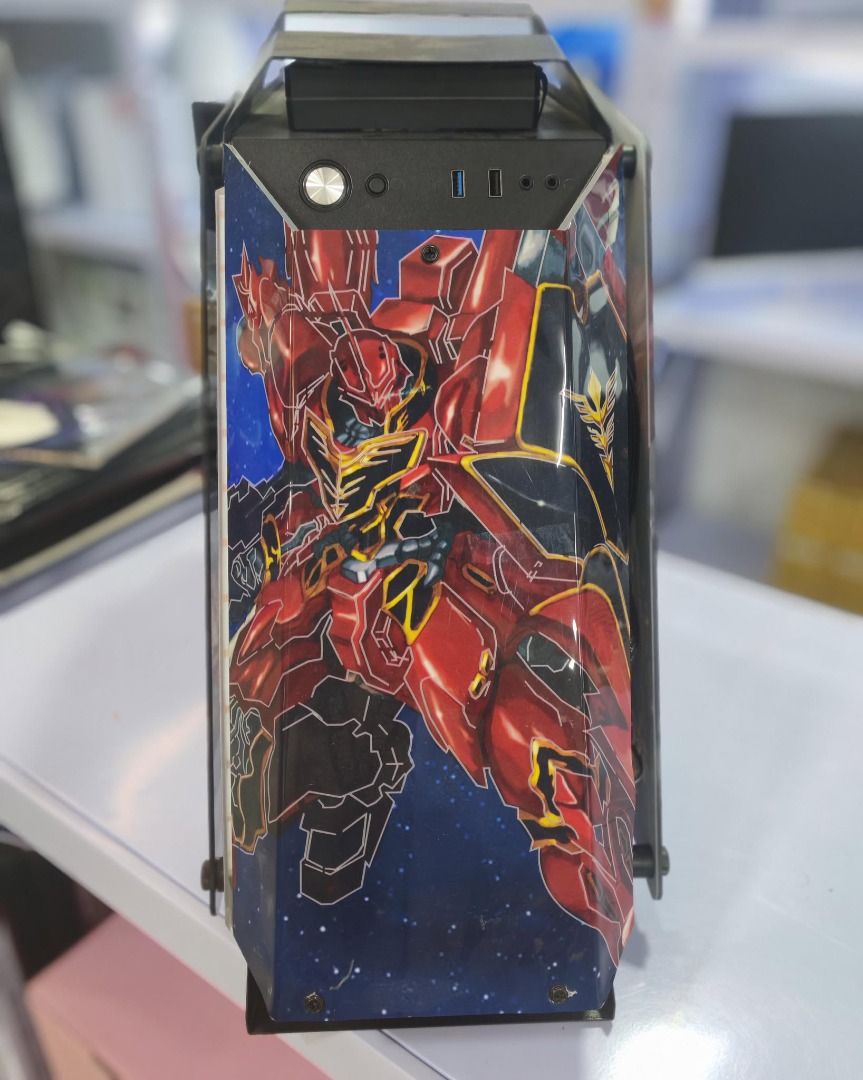 Brandnew CYBORG GUNDAM BLACK CPU CASE (Category: Computer Parts) located in Cavite. Submitted by dwelancas79880 (Listing ID 1365052025, Image 2). Description: ATX/MATX.