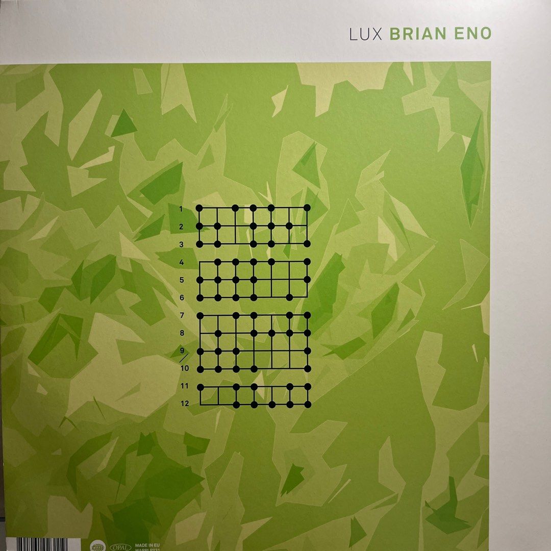 Brian Eno - Lux Vinyl 2 LP (Category: Vinyls) located in Marikina City. Submitted by sashaspinsss (Listing ID 1286794630, Image 2). Description: Condition: Mint RFS: Downsizing LUX is Brian Eno’s first solo album on Warp Records and his first solo release since 2005’s Another Day On Earth. It finds him expanding upon the types of themes andsonic textures that were present on such classic albums as Music For Films, Music For Airports and Apollo: A