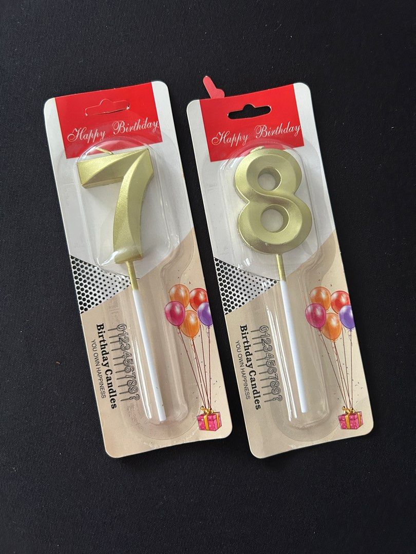 Candles - 7 & 8