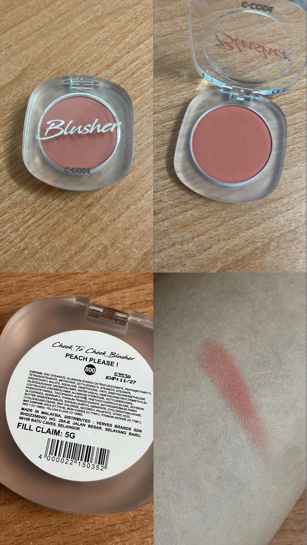 c.code Blusher Code Peach Please! (Category: Makeup) located in Jenjarom. Submitted by hynaa (Listing ID 1365078253, Image 1). Description: Code Peach Please! Used once only delivery or pickup at Unisel Bestari Jaya.