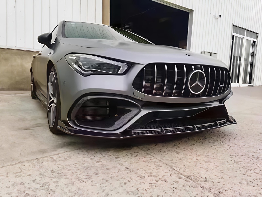 CLA C118 NEW FACELIFT AMG ADD ONLY CARBON FIBER LIP, DIFFUSER, SIDE ...