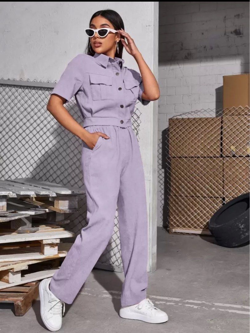 Corduroy Set in Lilac Purple (Category: Sets or Coordinates) located in Zamboanga. Submitted by debdr (Listing ID 1365096558, Image 3). Description: Used once. Inner not included. Inclusive of shipping fee.