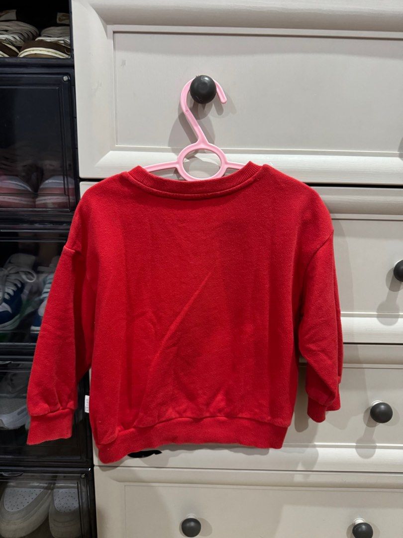 Disney Kids Pullover (Category: Babies & Kids Fashion) located in Quezon City. Submitted by abckicks (Listing ID 1365101579, Image 3). Description: Disney Kids Pullover ₱100 Can fit 4-6 years old Super tingkad ng pagkared 📍Tandang Sora, QC .