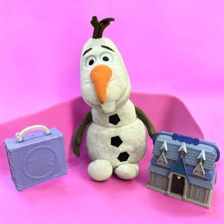 DISNEY POLLY POCKET FROZEN OLAF BUNDLE
