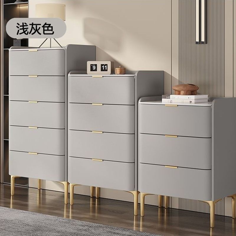 Drawer Cabinet/Sintered Stone TOP/Storage cabinet/Solid wood side ...
