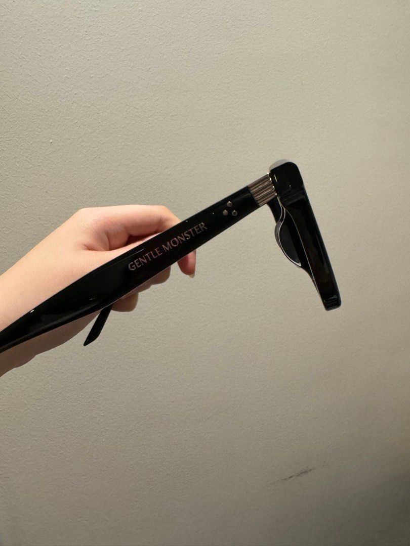 Gentle Monster Shades by Row 01 (Category: Sunglasses & Eyewear) located in Quezon City. Submitted by newbieandoldie (Listing ID 1365067727, Image 3). Description: Comes with cards and certificates Paperbag Purchased April 2025 at Korea .
