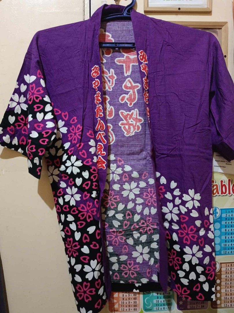 japanese hapi coat haori, Women's Fashion, Coats, Jackets and Outerwear ...