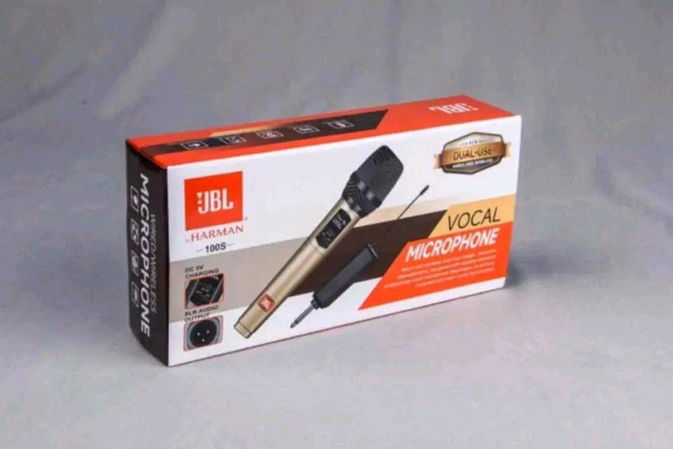 JBL dual use microphone with reciever wired & wireless microphone dual use design (Category: Microphones) located in Manila. Submitted by ramosmarvi53163 (Listing ID 1364975928, Image 2). Description: JBL dual use microphone with reciever wired & wireless microphone dual use design.