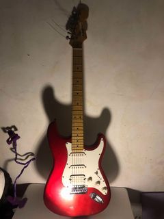 J-Craft Stratocaster 6-strings Electric Guitar Red