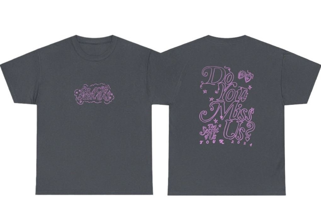 LF/WTB gracie abrams do you miss us tour 2025 shirt, Men's