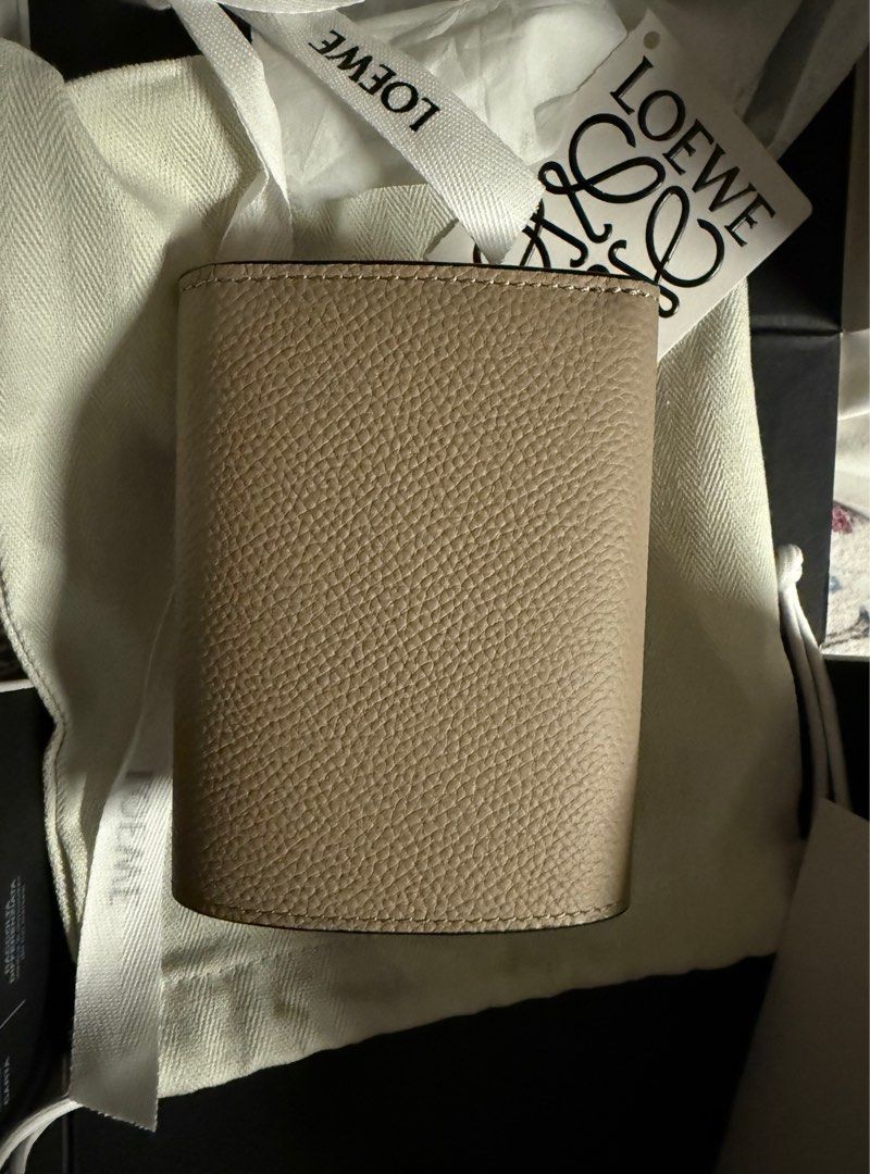 Loewe Anagram Trifold Wallet (Pebble Grain Calf) (Category: Luxury Bags & Wallets) located in Quezon City. Submitted by gglouise (Listing ID 1364952944, Image 3). Description: I bought the Loewe Anagram trifold wallet during my trip to Japan this April (2025). It’s completely brand new. I have the receipt and box. Retail price is ₱43,600.
