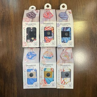 門市全新現貨‼️Marna Shupatto Compact Bag 快速收納購物環保袋 M Size (和柄款)64214074651651110