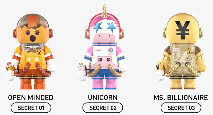 MEGA SPACE MOLLY 100% × emoji secret3 MEGA Space Molly 100% × emoji Series - 100% × emoji系列