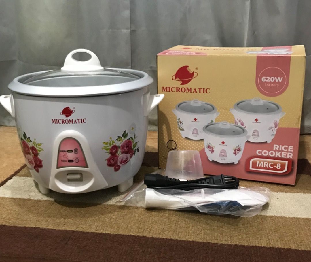 Micromatic MRC-8 Rice Cooker (620w), TV & Home Appliances, Kitchen ...