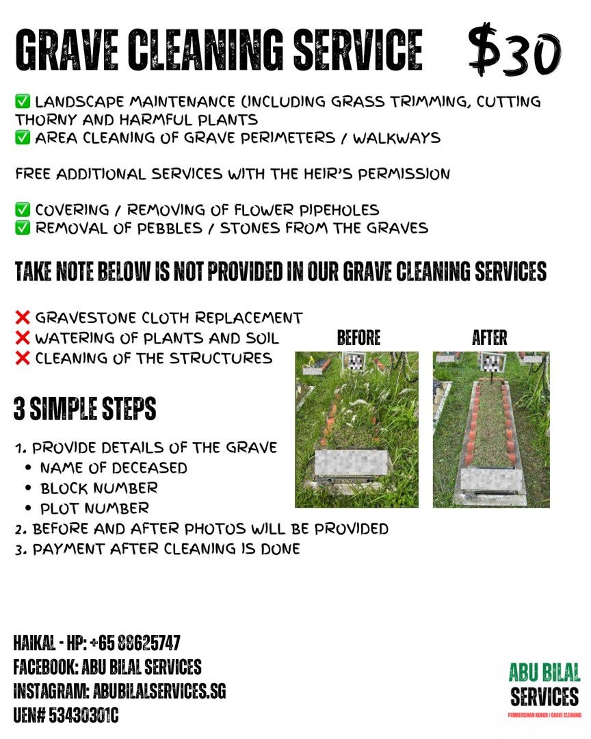 Muslim Grave Cleaning Services64884978676609111