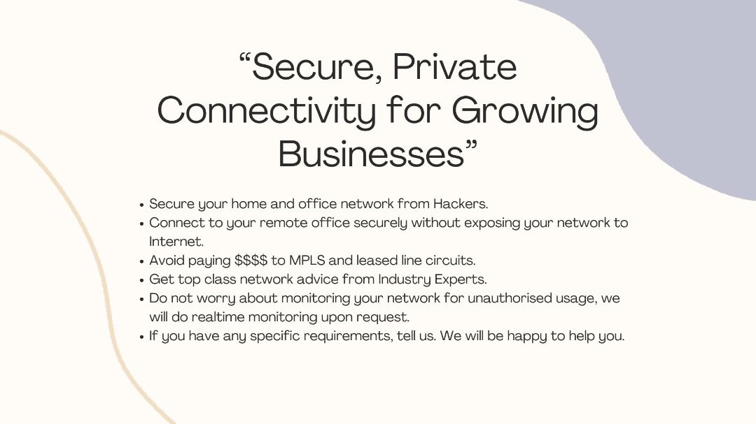 Network Support (Category: Office & Business Technology) located in Singapore. Submitted by mdashiqali (Listing ID 1365060711, Image 2). Description: - Advanced Network Security.(Firewall Deployment) - Private Site to Site VPN solutions - Private lease line solutions using your own Internet. - Work from home setup to access your office network. - Other Specific network requirements. Network Security Cyber Security Firewall Protection Secure Conne