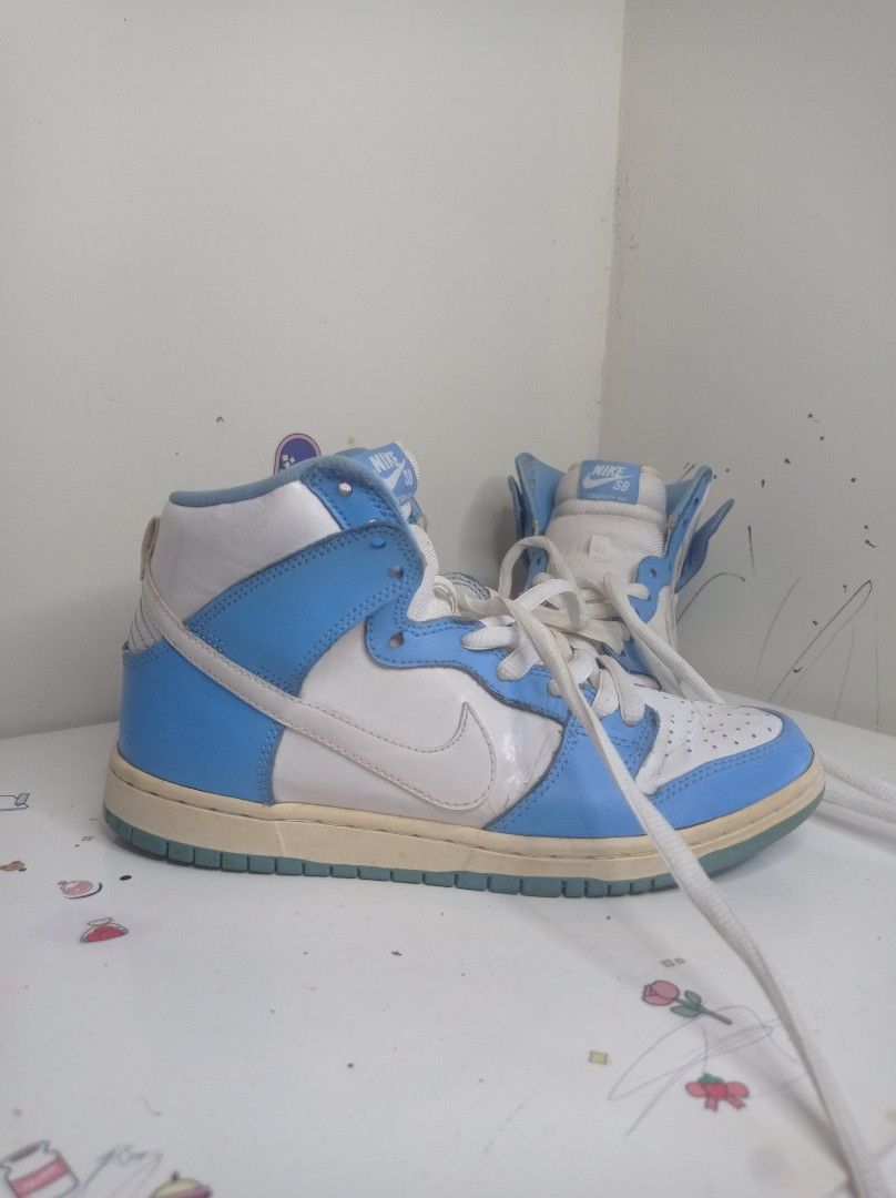 NIKE SB DUNK UNC BLUE authentic 1000%, Fesyen Pria, Sepatu