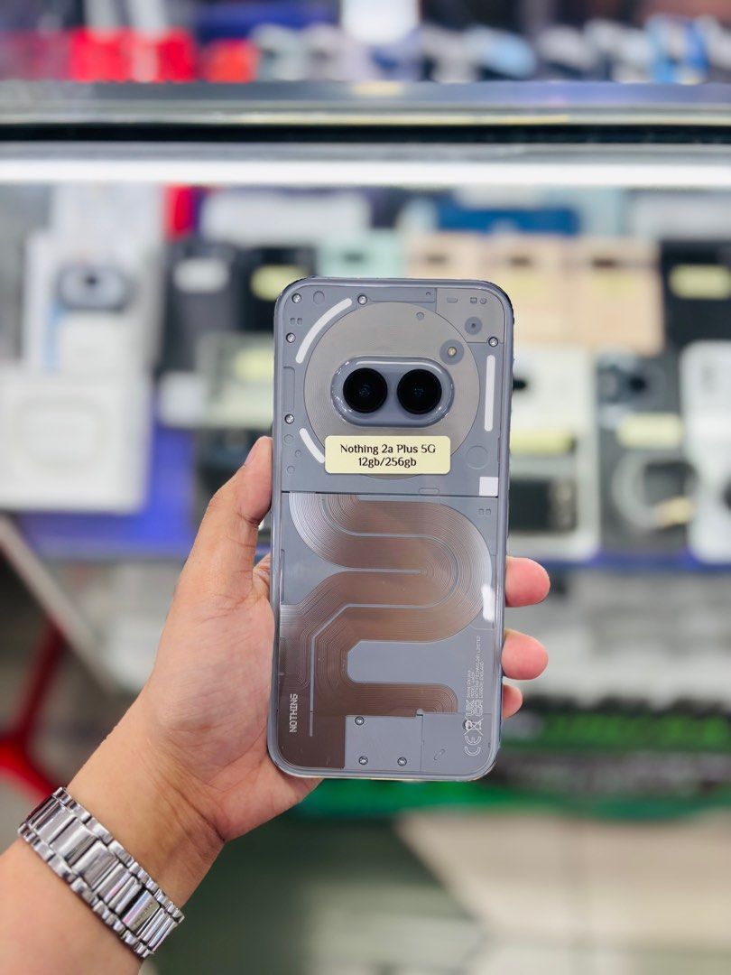 Nothing phone 2a Plus 256GB Openline no issues NTC approved (Category: Android Others) located in San Juan City. Submitted by najihahtelecomshop2018 (Listing ID 1364958516, Image 1). Description: Legit Store | Original unit FOR SALE | TRADE / SWAP ▫️INSTALLMENT thru: 🔸Credit Card (straight / installment) 🔸Ggives / Gcredit + 6% interest 🔸Spay Later + 6% interest (RFS: Buy and Sell any kinds of Gadgets) Description: Nothing Phone 2a Plus 12/256G