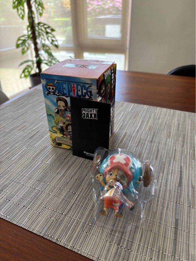 One piece Mighty Jaxx Chopper (Category: Designer & Blind Box Toys) located in Lipa City. Submitted by exumos (Listing ID 1364817937, Image 2). Description: MightyJaxx One Piece Chopper Brand new complete w box and sealed card Pm if interested.