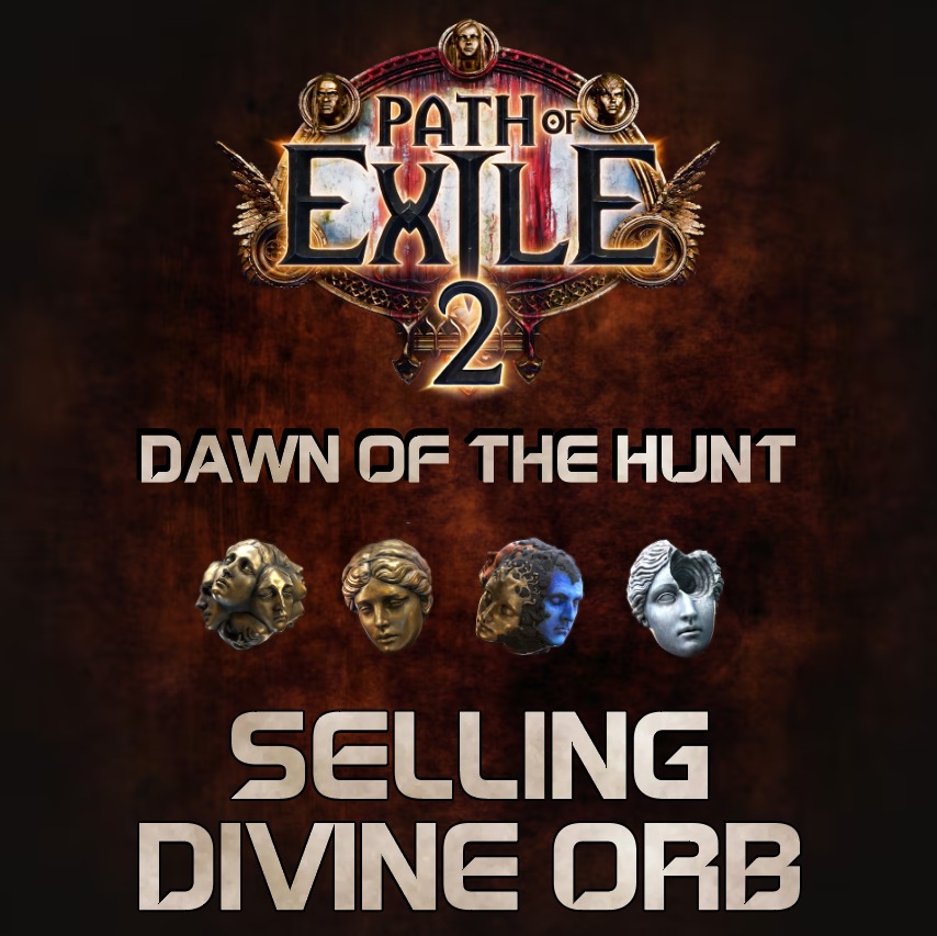 POE2 Dawn Of The Hunt - $0.8 / Divine, Video Gaming, Gaming Accessories ...