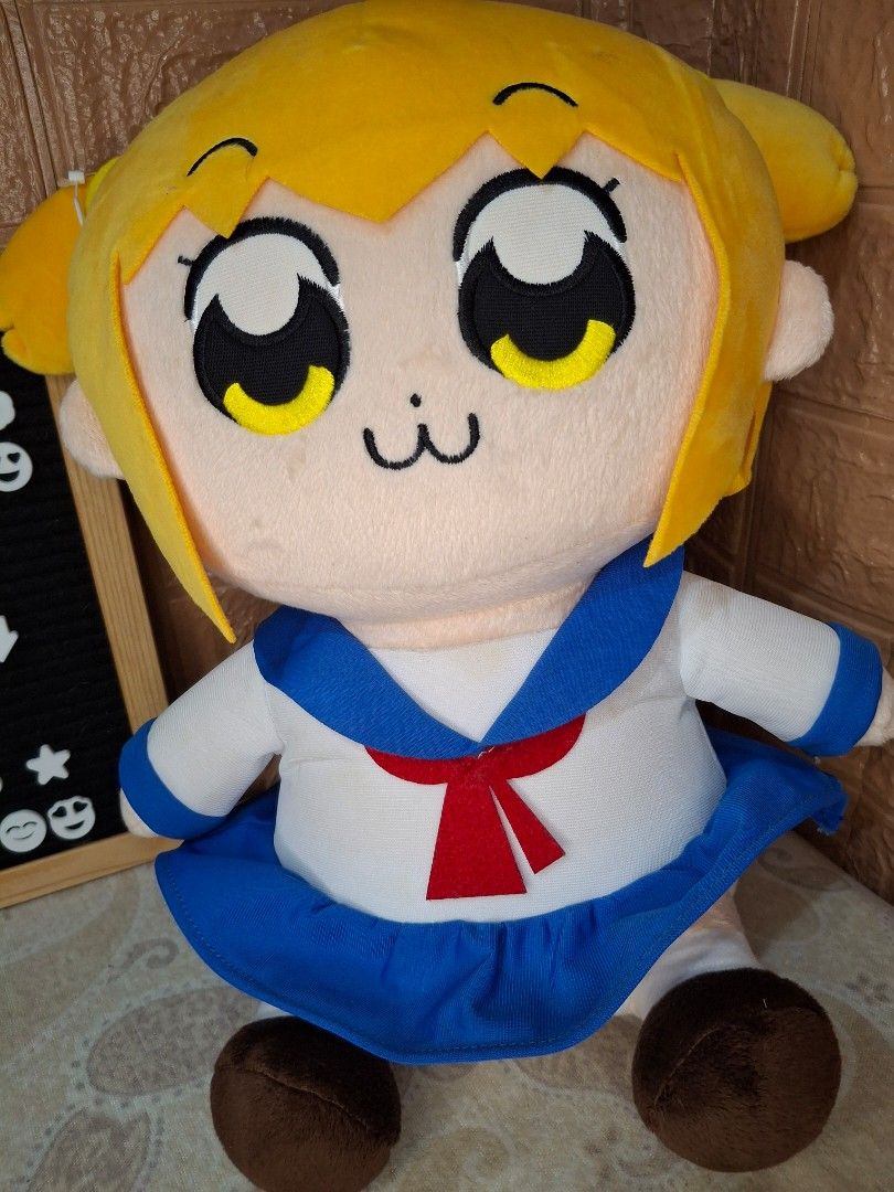 Pop Team Epic Popuko Plush Toy (Category: Plushies & Soft Toys) located in Bulacan. Submitted by kawaii_items_stuffed_toys (Listing ID 1365090139, Image 3). Description: Brandnew From Japan Box Taito Pop Team Epic Popuko Huggable Plushie Height 15½inches/39cm Just message me if you ever want to see more pictures of the item, I'm more than glad to assist you. 📌Location: San Jose Del Monte Bulacan, Philippines 🛵Shipping: Flash/Lalamove 💰Payment 