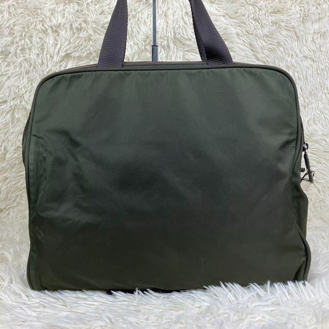 Prada Tessuto Nylon Briefcase / Handbag (Category: Luxury Bags & Wallets) located in Manila. Submitted by bottegalover (Listing ID 1365059391, Image 3). Description: Prada Tessuto Nylon Briefcase/Handbag Width (W): 35.5cm Height (H): 30cm Depth (D): 9.5cm Inclusions: Bag only Last pic taken from another vintage online store for price reference Shipping: Via Lalamove, Grab Mode of Payment: Bank Transfer or GCash only Tags: prada celine dior armani