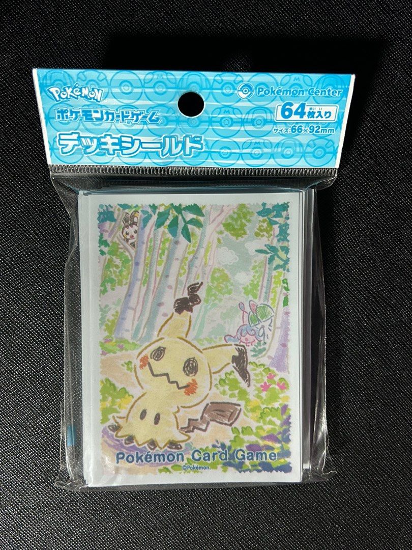 Sealed] Mimikyu Pokemon Trading Card Sleeves (sowsow), Hobbies & Toys, Toys  & Games on Carousell