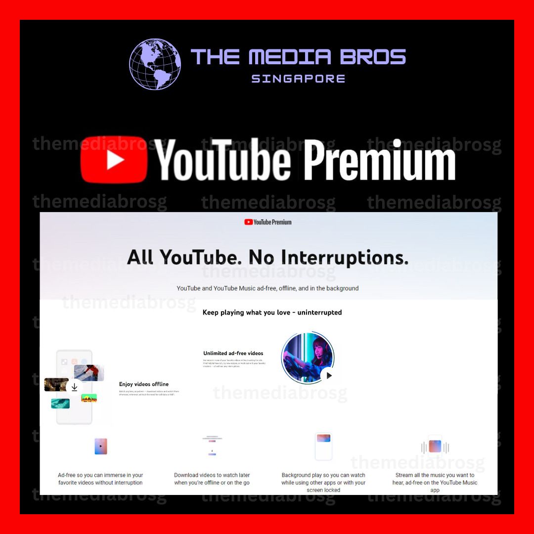⚡️[SG REGION] CLICK ACTIVATE!⚡️YOUTUBE Premium Music Ad