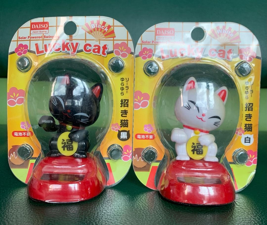 Solar Powered Lucky Cats 2pcs (Category: Vintage Collectibles) located in Marikina City. Submitted by jr.listings (Listing ID 1365046918, Image 1). Description: Solar powered lucky cats black and white to buy this text me at 0960 396 5996 #luvearth.