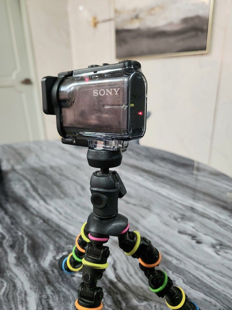 Sony Action Camera HDR AS50 with Case (Category: Tripods & Monopods) located in Mandaluyong City. Submitted by chan.ningtatum (Listing ID 1365089664, Image 3). Description: Selling My Preloved Sony Action Camera HDR AS50 Includes Action Cam, Case and Tripod This being sold for 600 to 700USD on amazon Still Available while posted. Checkouts via Sh opee and La zada Available Shipping: Lalamove, Grab, Toktok. Meet ups: Mandaluyong and San Juan City.
