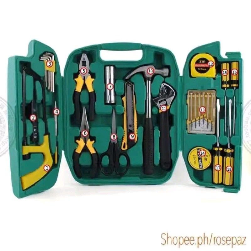Tool set (Category: Construction Tools & Equipment) located in Manila. Submitted by jelai.cybyb (Listing ID 1364946341, Image 1). Description: .