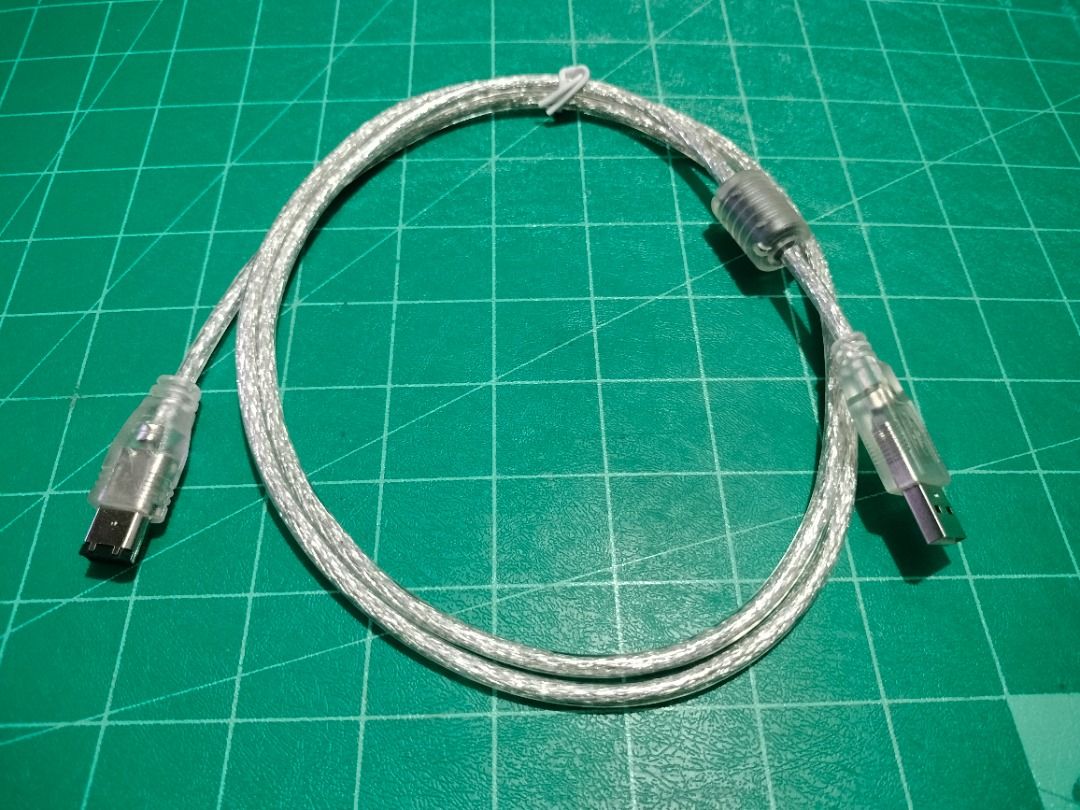 USB to 6 Pin Firewire IEEE 1394 Cord Cable (Category: Cables & Adaptors) located in Quezon City. Submitted by kyrex12 (Listing ID 1365002647, Image 1). Description: USB(male) to Firewire(Male) -350 each -300 wholesale(6pcs. and above) -120cm -with 1 week warranty -accept shipping via LALAMOVE COD(buyer's expense) -accept GCASH and MAYA payment -COMPATIBILITY IS BUYER'S RESPONSIBILITY.