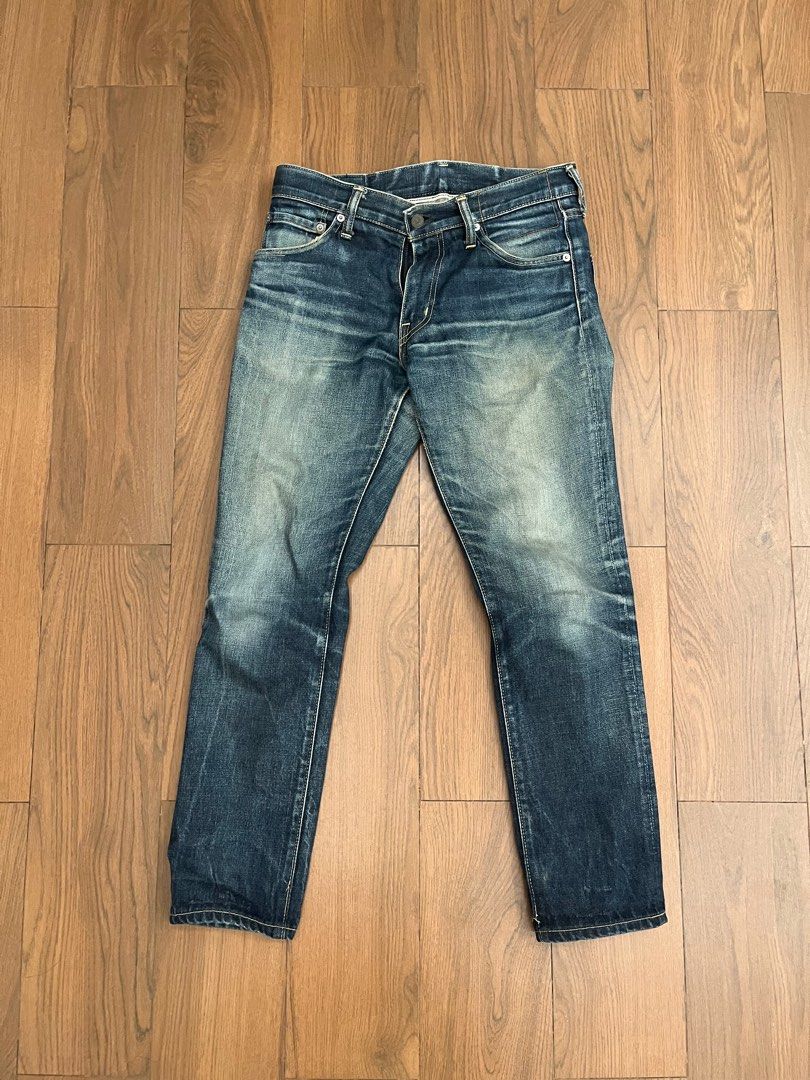 Visvim Jeans Fluxus 04R : serge de Nimes, Fesyen Pria