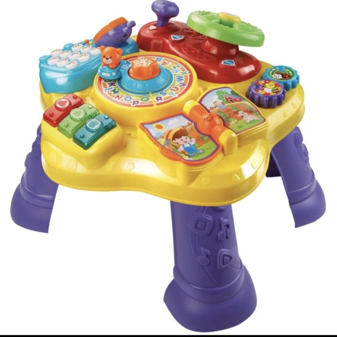 Vtech magic star learning Table (Category: Infant Playtime) located in Singapore. Submitted by hsa31 (Listing ID 1365053361, Image 1). Description: very fun toy. my baby doesn't play with it unfortunately. I don't have the box anymore. very good condition.