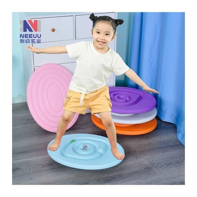 Wobble Balancing Board for Kids (Category: Kids Toys) located in Quezon City. Submitted by zttrendshoppe (Listing ID 1365107209, Image 1). Description: ON HAND Wobble Balancing Board for Kids Colors: Blue, Red, Green Packaging Size: 44*9*40 cm Packaging Weight: 1.5 kg Volumetric weight: 5 kg ✔️About Product： [Premium Material]: The wobble balance board is made of high quality PE material, it is safe, sturdy and stable, it has passed CPC test, saf