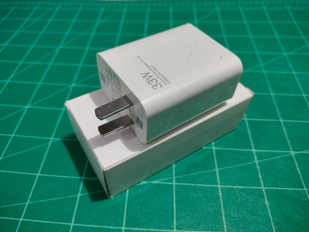 Xiaomi 33w Fast Charger Power Adapter (Category: Cables & Adaptors) located in Quezon City. Submitted by kyrex12 (Listing ID 1365008688, Image 1). Description: -33w -OEM -with 1 week warranty -accept for shipping via LALAMOVE COD(buyer's expense) -accept GCASH and MAYA payment -COMPATIBILITY IS BUYER'S RESPONSIBILITY.