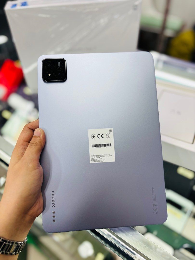 Xiaomi Pad 7 256GB wifi only no issues with box (Category: Xiaomi) located in San Juan City. Submitted by najihahtelecomshop2018 (Listing ID 1364958320, Image 1). Description: Legit Store | Original unit FOR SALE | TRADE / SWAP ▫️INSTALLMENT thru: 🔸Credit Card (straight / installment) 🔸Ggives / Gcredit + 6% interest 🔸Spay Later + 6% interest (RFS: Buy and Sell any kinds of Gadgets) Description: Xiaomi Pad 7 256GB Wifi only No hidden Issues No 